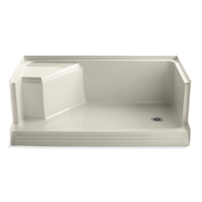 Memoirs 60" W x 36" D Single Threshold Shower Base