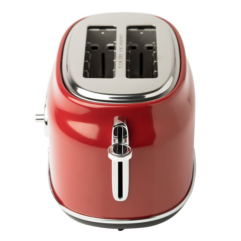 Dorset 2 - Slice Toaster, Red