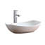 Vitreous China Oval Vessel Bathroom Sink-33205582