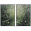 «Abstract Garden Floral Lush», 2 pièces sur toile-99016064-99016065