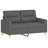 Bottolf 78" Upholstered Sofa Set-497897477