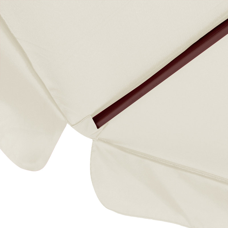 Jewel 330cm Beach Parasol, Beige