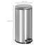 Foot Pedal Bin Stainless Steel Metal Waste Rubbish Lid Kitchen Garbage 30L 29.2*29.2*62.9 cm Polypropylene 1 Piece Pedal Bin Multicolour Foot Pedal