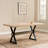 X-shaped legs Dining Table