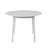 Ankit 42 " Extendable Round with Solid Wood Base Dining Table