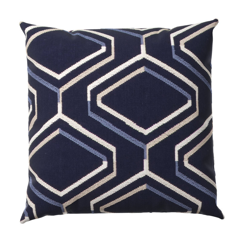 Oceanic Square Pillow Cover & Insert, 24"H x 24"W