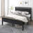 Minas Classical Metal Frame Platform Bed-768846152-725359924