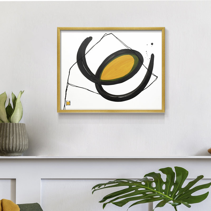 «Think About It II» - Impression encadrée - Restickable, H 22 po x l 28 po