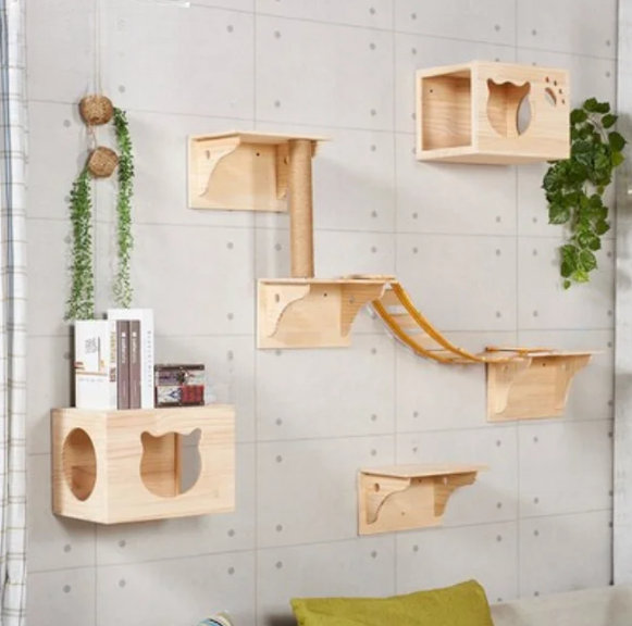 Juin Wood Pet Bed