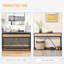 Console de 47,2 po Homcom