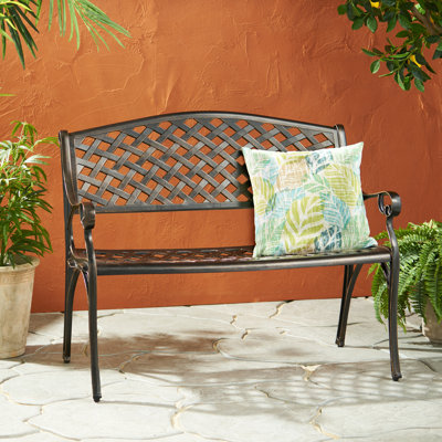Spencer Cast Bench by World Menagerie
