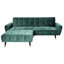 Shiflet 3 Seater Velvet Sofa Bed-55866258