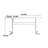 Eilir modern simple rectangular dining table-1714088833