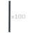 Symple Stuff Plastic Line Post for Posts-90208993-90208992