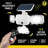 Bell+Howell Bionic Solar Powered White Floodlight with Remote Control, Wide Angle + Motion Activated