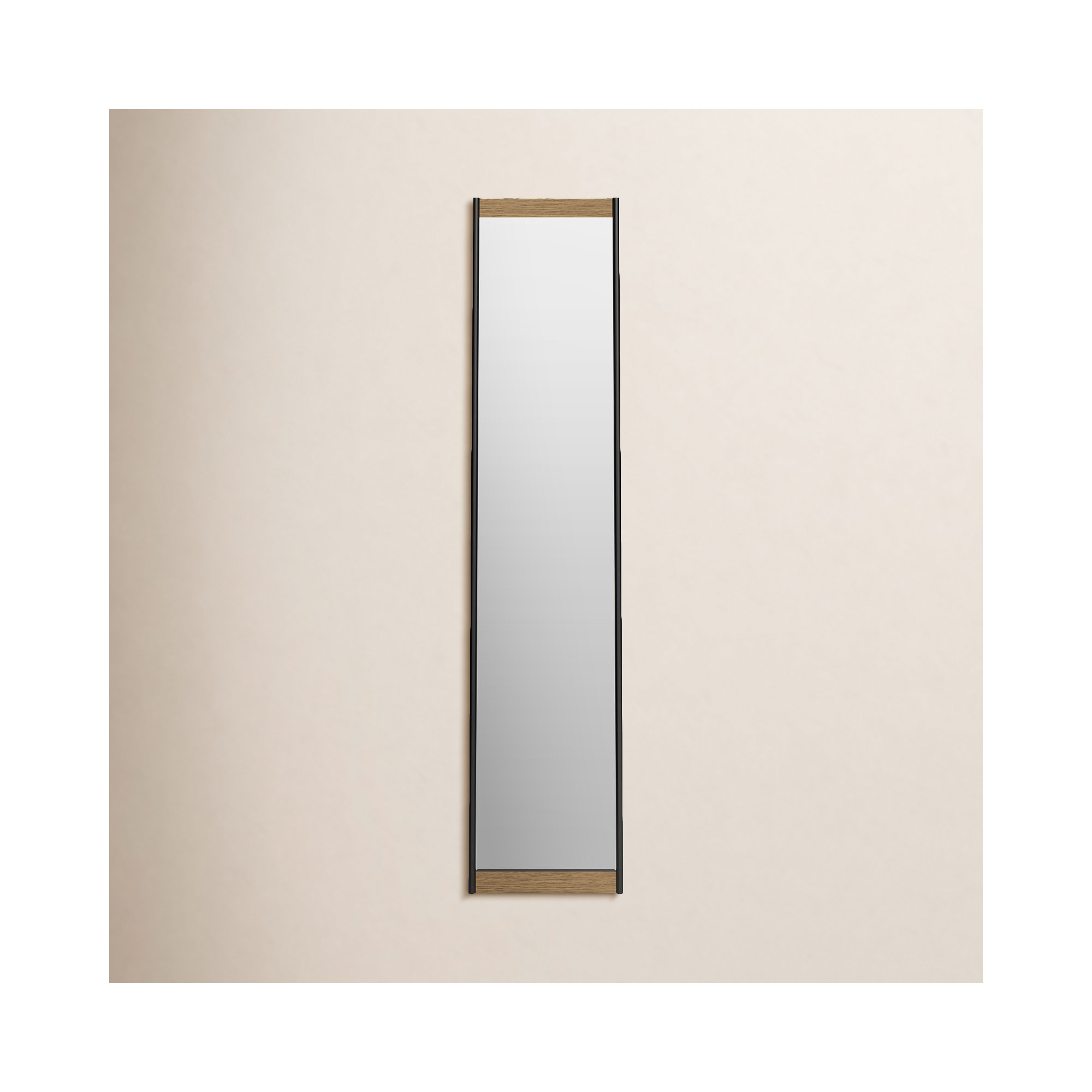 Morrell Flat Floor Mirror, Natural