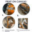 Orange blanc, ligne d'assemblage, usines I - usines, art mural-986707913-986707904