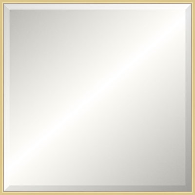 Floater 2 Solid Wood Beveled Mirror