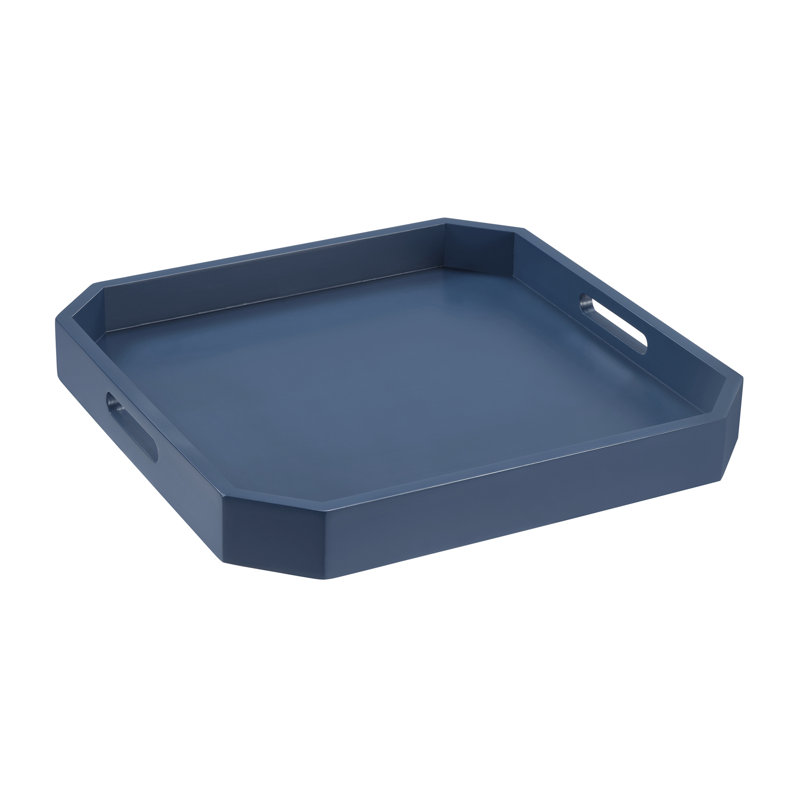 Plateau de service Burke, Bleu de cobalt