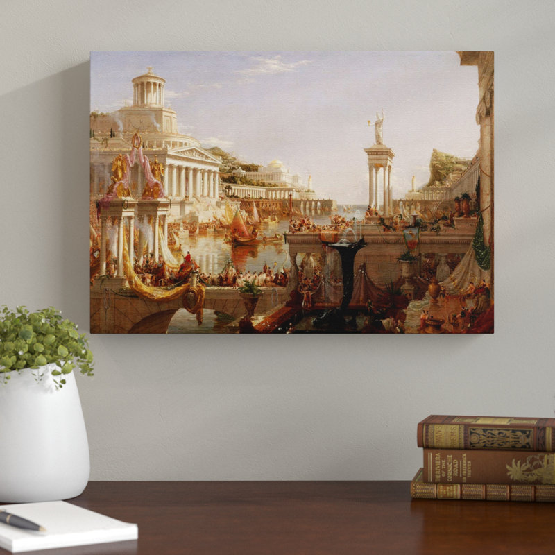 Course of Empire by - Wrapped Canvas, 50cm H x 76cm W