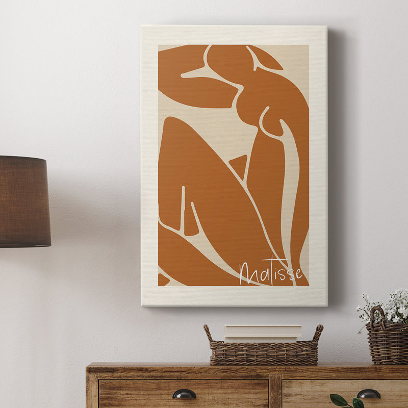 Matisse CECIV, reproduction encadrée - galerie Cavas, Beige/Orange, H 60 po x l 40 po