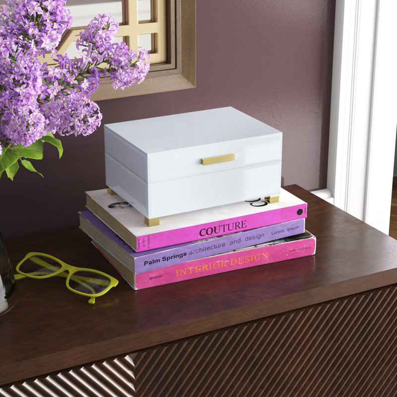 Leonara Glass Decorative Box