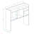 Desktop Bookshelf, High-Capacity Wood Desk Hutch Organizer With 5 Shelves For Computer Desk, Desktop Shelf Bookshelf Storage For  Office, College Dorm, Kids Room