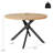 Riella Round Dining Table-1768493291