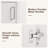 16" Freestanding Bathroom Vanity with Sink, Modern Wooden Vanity Cabinet with Soft-Close Door, Metal Handle and Storage for Small Bathrooms-122588410