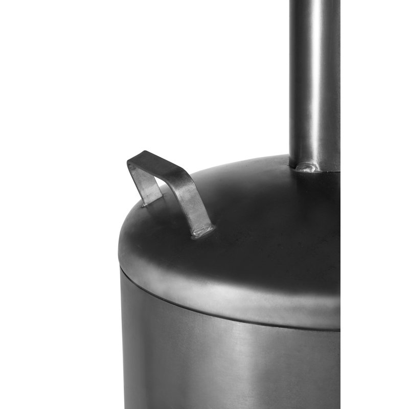 Rectangle Steel Wood Burning Smokeless Chimnea