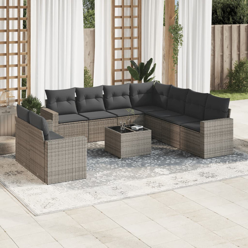 Ensemble de canapé de jardin Vidaxl