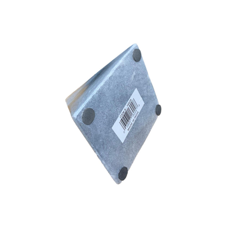Small Marble Pyramid Black