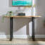 Andikan 120cm Solid Wood Top Console Table