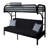Nordheim Metal Futon Bunk Bed by Isabelle & Max™-538737844-538737841