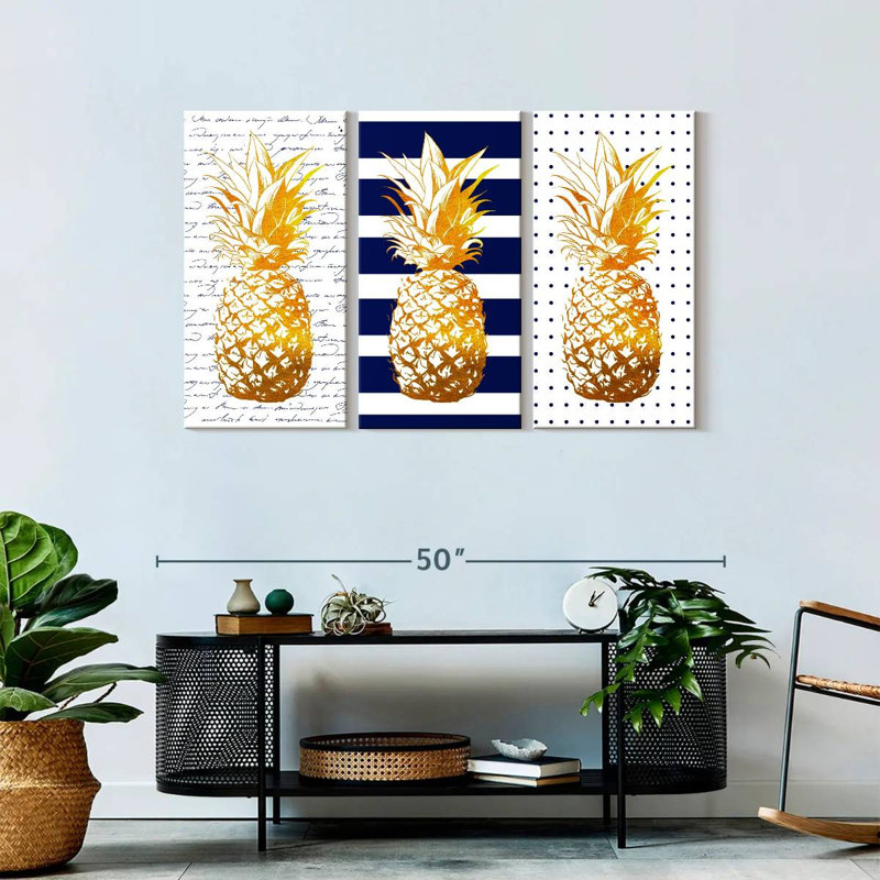 Impression sur toile marine, H 28 po x l 45 po x 1,25 po