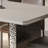 Beige Rectangular Sintered Stone Tabletop Dining Table-1917775187