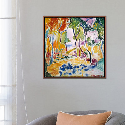 " Landscape Near Collioure (Study for Le Bonheur De Vivre), 1905 " by Henri Matisse Oil Print
