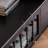 Red Oak TV Stand with Four Drawers-1046276748