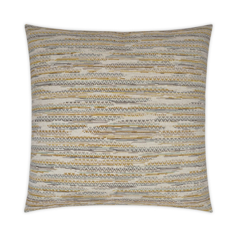 Coussin décoratif Landrum, Jaune, Rectangle H 14 po x l 24 po