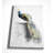 " Golden Blue Peacock Feather II "-1376187378