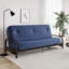 Matelas de futon double en polyester Deivi-978055414