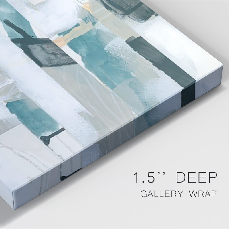 Sea Cavern Strata III - impression sur toile tendue, H 18 po x l 12 po x P 1,5 po