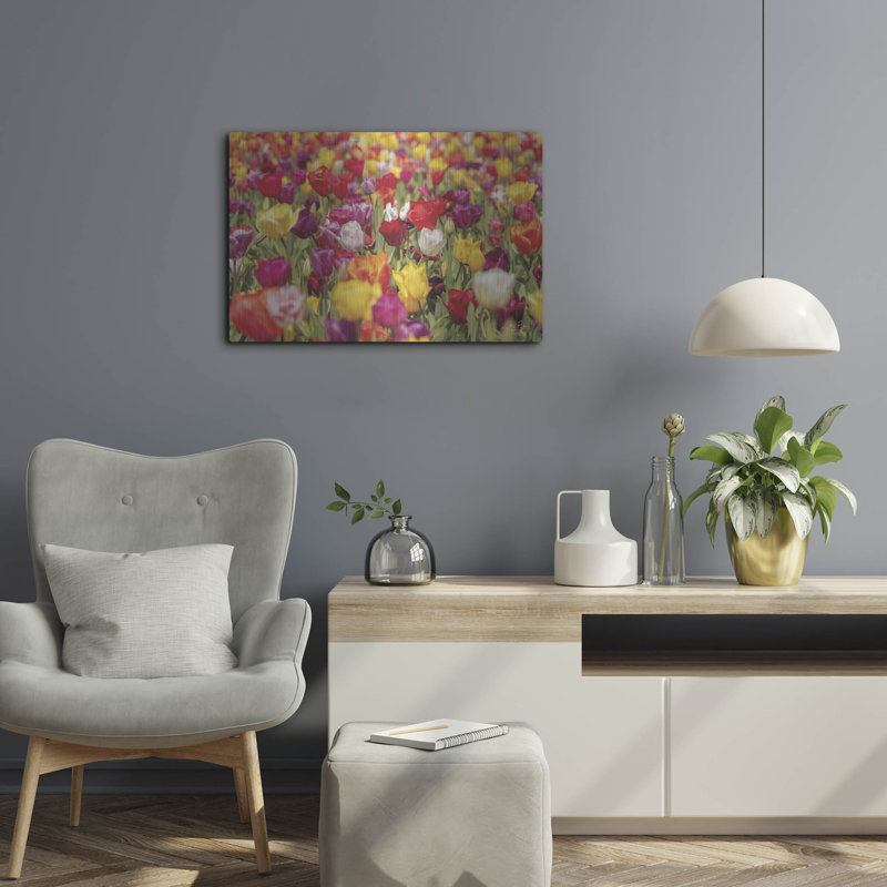 " Colourful Bouquet " by Martin Podt, 16" H x 24" W