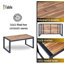 Mobilier de balcon extérieur: 4, table, brun, chaises ergonomiques, rouille - Structure 4: rouille - Coussins