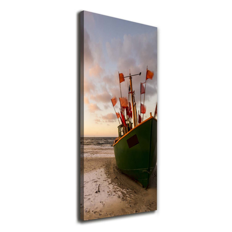 Fishing Boat - Wrapped Canvas Print