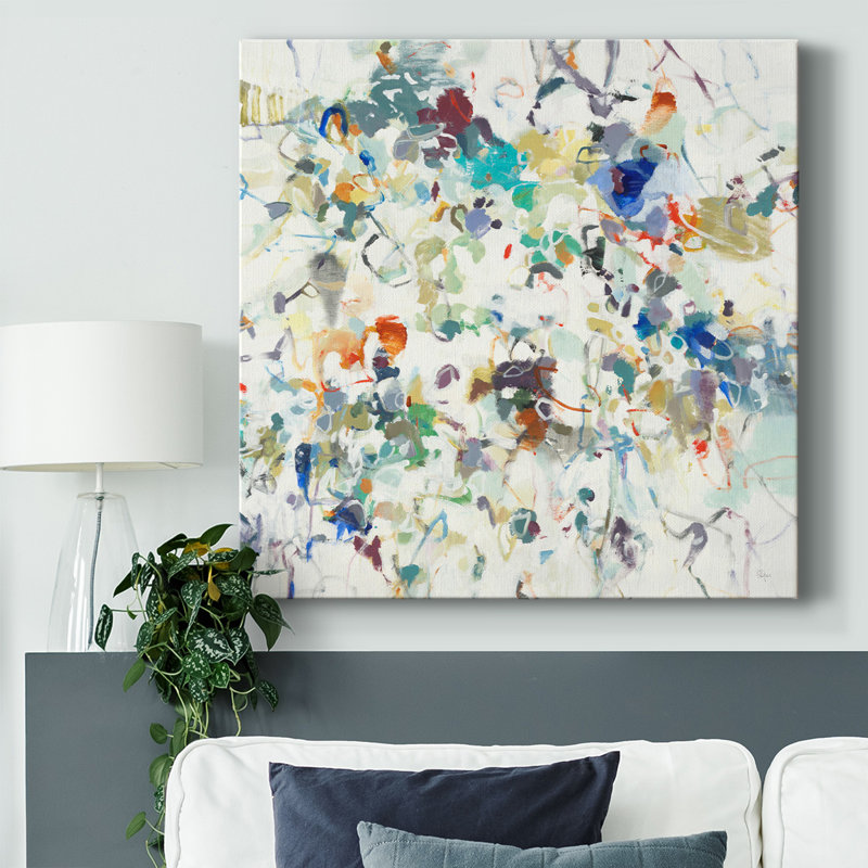 Party Time I - impression sur toile tendue, H 32 po x l 32 po x P 1,5 po