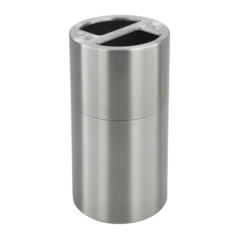 Poubelle et bac de recyclage 30 gallons