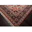 Tapis terre cuite / beige en laine noué à la main de conception unique 12 pi x 18 pi 1 po