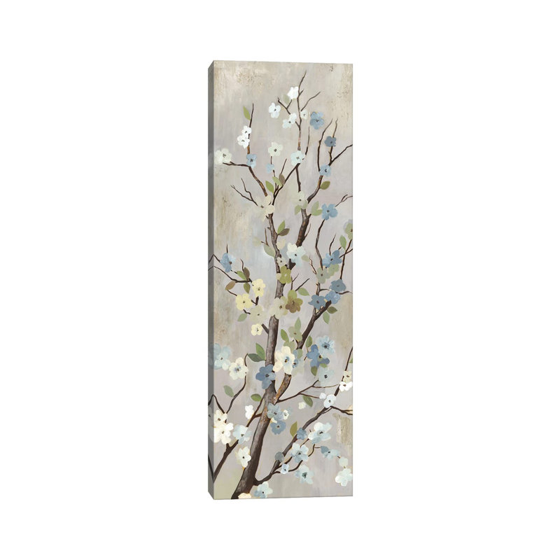 Blossom II by PI Studio - Wrapped Canvas Painting, 30.48 cm H x 91.44 cm W x 1.91 cm D