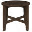 Ensemble de tables basses 3 pièces brun foncé